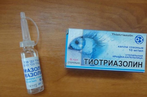 Тиотриазолин капли для глаз