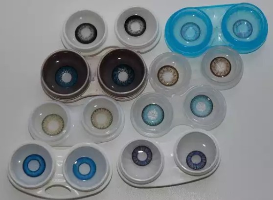 Корейские контактные линзы с разным диаметром