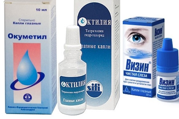 Какие капли от слезоточивости глаз можно использовать для лечения 