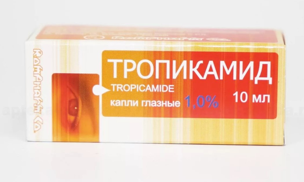 Тропикамид-солофарм 1,0%